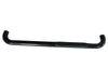 TrailFX 1130301043 3 Inch Round Bent Powder Coated Black Steel Without End Caps Rocker Panel Mount - Truck Part Superstore