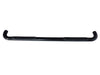 TrailFX 1130340043 3 Inch Round Bent Powder Coated Black Steel Without End Caps Rocker Panel Mount - Truck Part Superstore