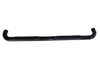 TrailFX 1170710063 3 Inch Round Bent Powder Coated Black Steel With Plastic End Caps - Truck Part Superstore
