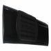 TrailFX A1547B With Step Pads 4 In Oval Straight Powder Coated Black Mild Steel With Welded End - Truck Part Superstore