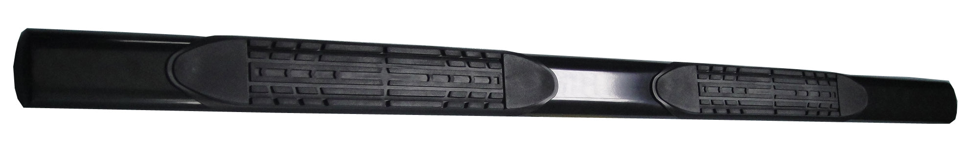 TrailFX 2920212023 4 Inch Oval Straight Powder Coated Black Mild Steel - Truck Part Superstore