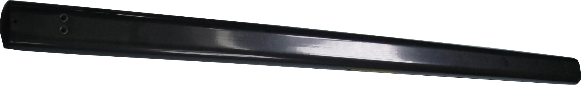 TrailFX 2920212023 4 Inch Oval Straight Powder Coated Black Mild Steel - Truck Part Superstore