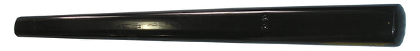 TrailFX 2930308993 4 Inch Oval Straight Pwdr Ctd Black Mild Steel With 4 Pins Per Pad - Truck Part Superstore