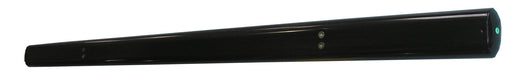 TrailFX 2930313043 4 Inch Oval Straight Powder Coated Black Mild Steel Rocker Panel Mount - Truck Part Superstore