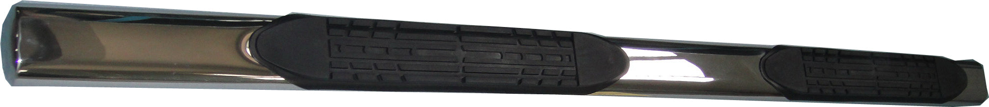 TrailFX 2930346991 4 Inch Oval Straight Pol Stainless Steel Rocker Panel Mount - Truck Part Superstore