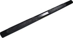 TrailFX 2930346993 4 Inch Oval Straight Powder Coated Black Mild Steel Rocker Panel Mount - Truck Part Superstore