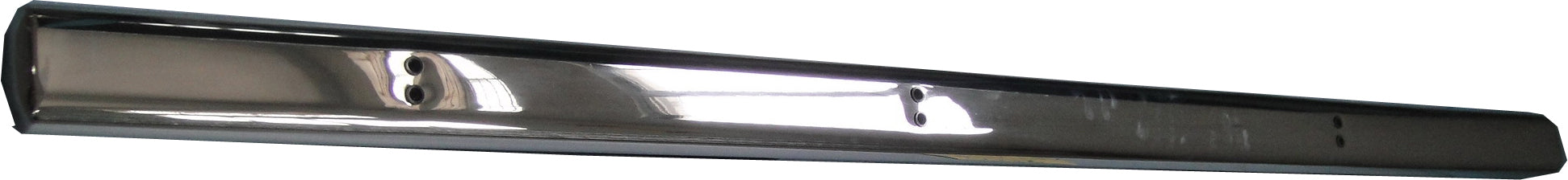 TrailFX 2940411041 4 Inch Oval Straight Pol Stainless Steel Rocker Panel Mount - Truck Part Superstore