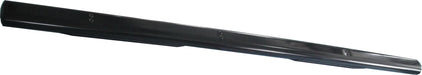 TrailFX 2940411043 4 Inch Oval Straight Powder Coated Black Mild Steel Rocker Panel Mount - Truck Part Superstore