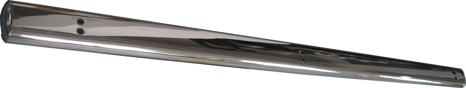 TrailFX 2950522051 4 Inch Oval Straight Pol Stainless Steel Rocker Panel Mount - Truck Part Superstore