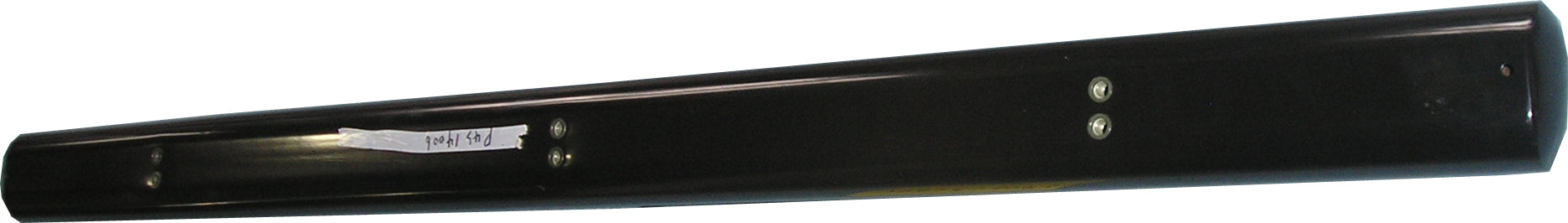 TrailFX 2982821093 4 Inch Oval Straight Powder Coated Black Mild Steel Frame Body Mount Bolts - Truck Part Superstore