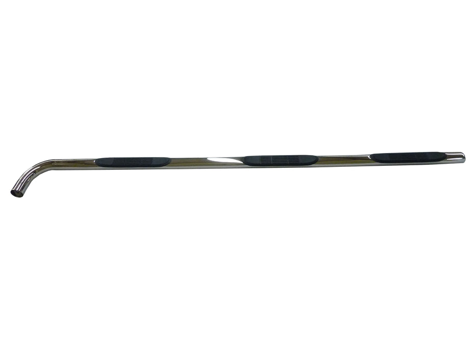 TrailFX 3012141011 W/Step Pads W/Bed Step 3 In Round Bent Pol Stainless Steel - Truck Part Superstore