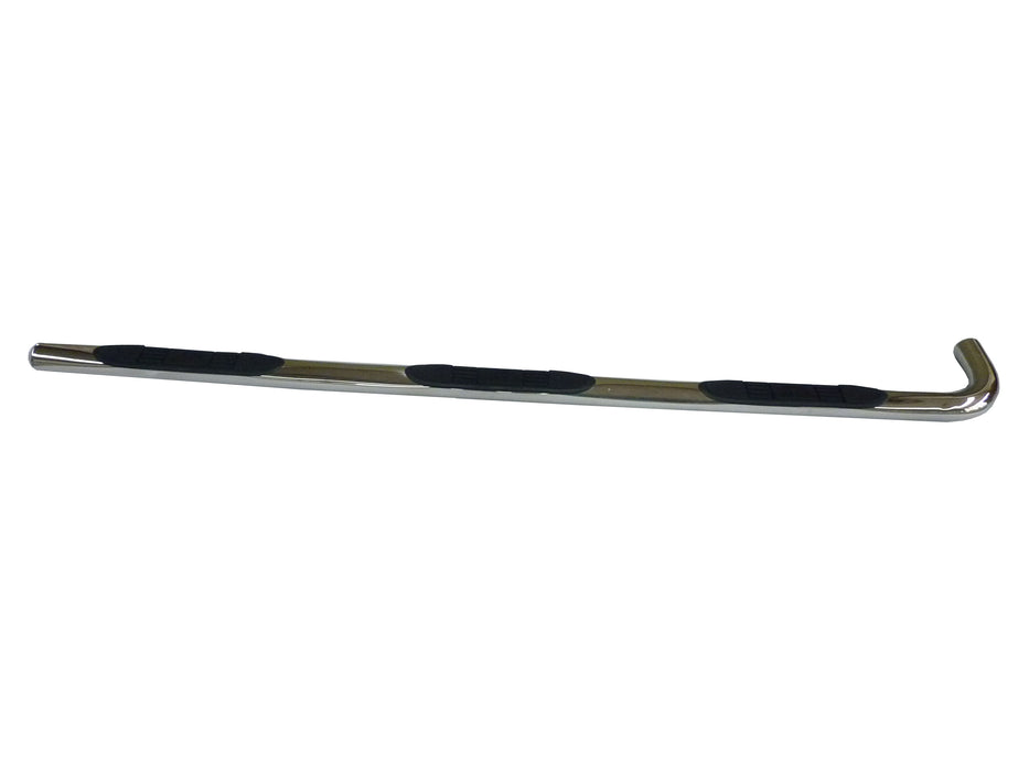 TrailFX 3012142001 W/Step Pads W/Bed Step 3 In Round Bent Pol Stainless Steel - Truck Part Superstore