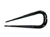 TrailFX A3011B W/Step Pads W/Bed Step 3 In Round Bent Pwdr Ctd Black Mild Steel W/O End Caps - Truck Part Superstore