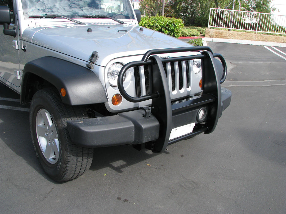 TrailFX 81290 Polished Stainless Steel With Brush Guard Without Skid Plate Without Step Plate - Truck Part Superstore
