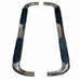 TrailFX A0056S With Step Pads 3 In Round Bent 90 Degree Pol Stainless Steel Without End Caps Ro - Truck Part Superstore