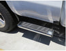 TrailFX A5002S W/Step Pads 4 In Trapezoidal Straight Pol Stainless Steel W/Plastic End Caps - Truck Part Superstore