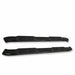 TrailFX A7086B With Step Pads 5 In Oval Bent Powder Coated Black Steel With Welded End Caps Roc - Truck Part Superstore