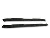 TrailFX A7069B 5 Inch Oval Bent Powder Coated Black Steel Rocker Panel Mount - Truck Part Superstore