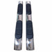 TrailFX A7088S With Step Pads With Bed Step 5 In Oval Straight Pol Stainless Steel With Welded - Truck Part Superstore