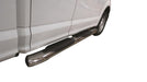 TrailFX A8239S 6 Inch Oval Bent Pol Stainless Steel Rocker Panel Mount - Truck Part Superstore