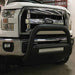 TrailFX B1612B Powder Coated Black Steel 3-1/2 In Dia With Skid Plate Without Light Bar (Compat - Truck Part Superstore