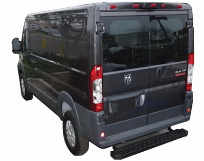 TrailFX FBV02B Mounts Under Rear Bumper Solid Surface W/Non-Slip Tread 53x6.5 Black Mild Steel - Truck Part Superstore