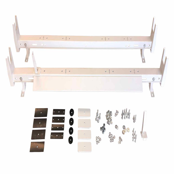 TrailFX FCLR005W 500 Pound Capacity Universal 2 Bar 53 To 63 In Adjustable Length Powder Coated W - Truck Part Superstore