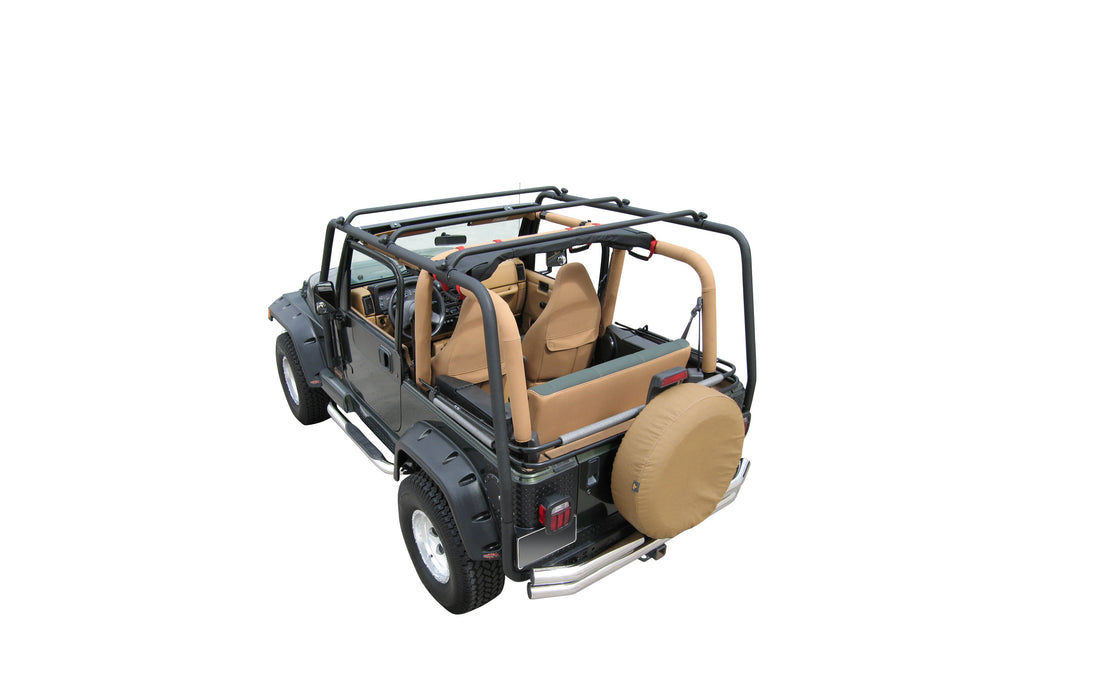 TrailFX J019T Direct Fit; 300 Pound Capacity; Textured; Black; Steel - Truck Part Superstore