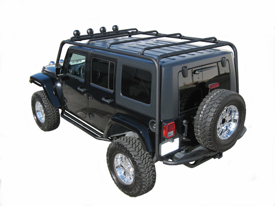 TrailFX J029T Direct Fit 300 Pound Capacity Textured Black Steel - Truck Part Superstore