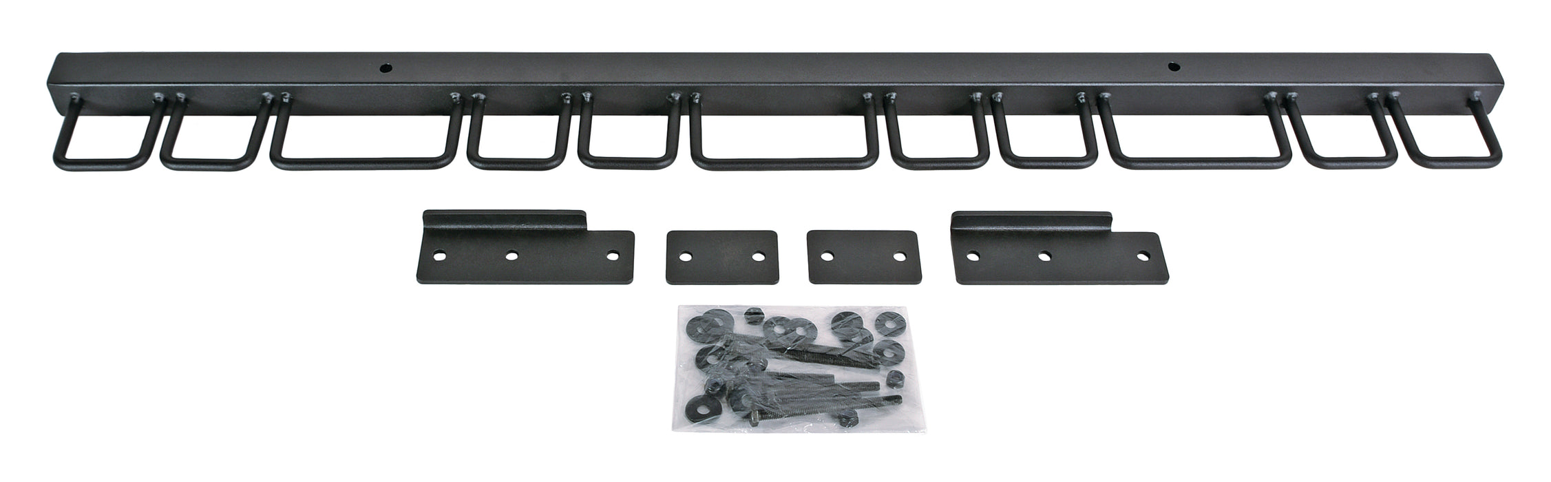 TrailFX HR101B Tool Holder For Headache Rack; With Mounting Brackets/ Bolts/ Washers/ Lock Nuts - Truck Part Superstore
