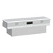 TrailFX 152601 Notched Chest Sgl Lid Dia Tread Bright Pol 16 Gauge Alum 59x19.25x17.5 - Truck Part Superstore