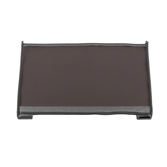TrailFX RW03RGYJ For Use With TrailFX JTOE001 Soft Top; With Rear Tinted Window; Black Diamond - Truck Part Superstore