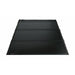 TrailFX TFX1710 Hard Tri Fold; Non-Lockable; Black; Aluminum; With Carpeted Under Panels - Truck Part Superstore