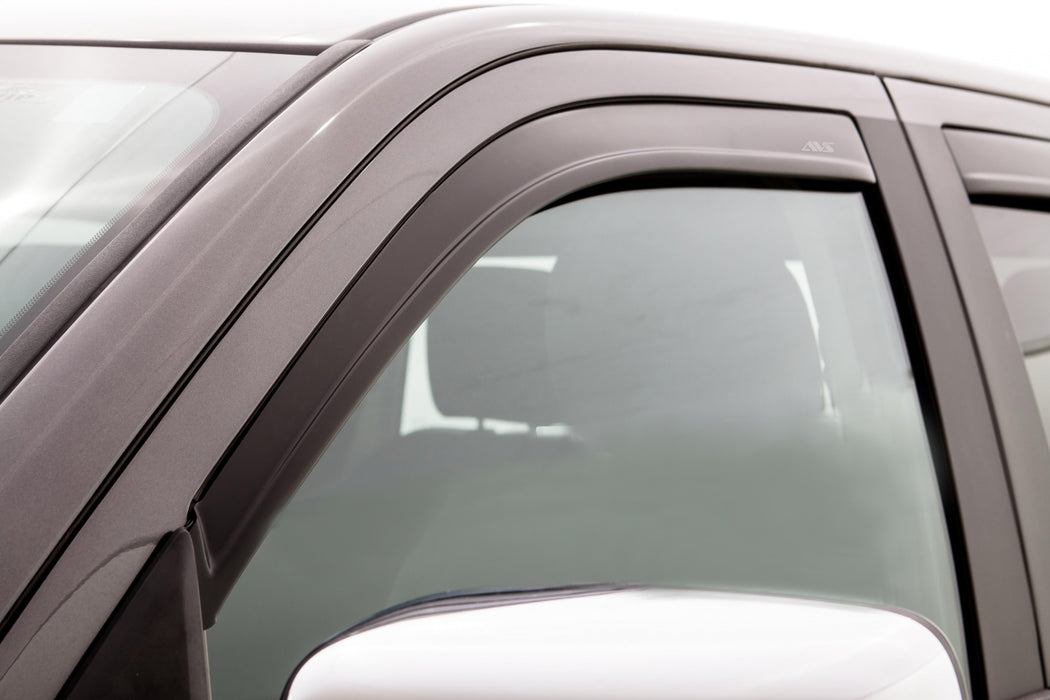 Auto Ventshade (AVS) 1774004 Ventvisor® In-Channel Deflector 4 pc.; Matte Black; - Truck Part Superstore