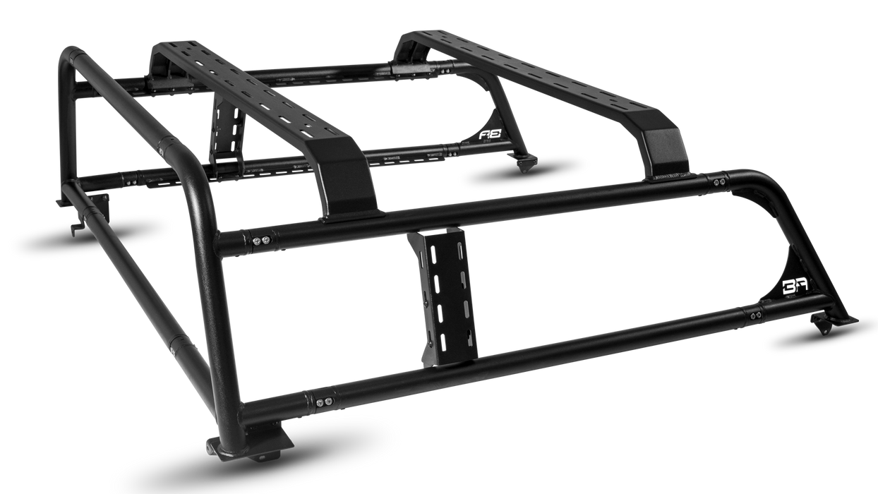 Body Armor 4x4 TC-6125 Overland Rack, Black, Tacoma - Truck Part Superstore