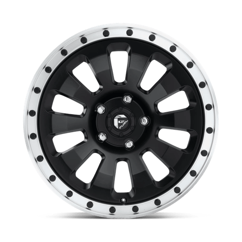 Fuel 1PC D62917907345 D629 17X9 5X5.0 MT-BLK-MBR -12MM - Truck Part Superstore