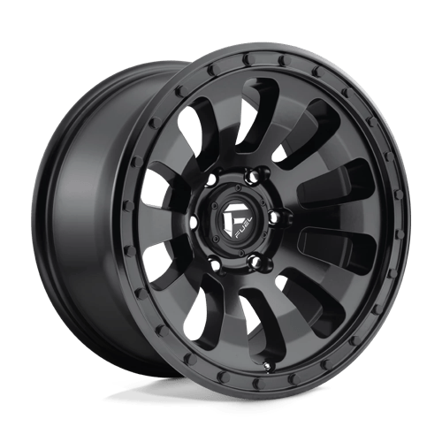 Fuel 1PC D63018905657 D630 18X9 5X150 MT-BLK 20MM - Truck Part Superstore