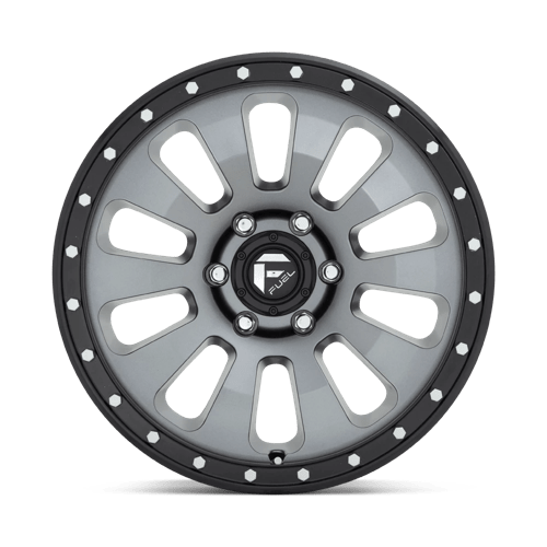 Fuel 1PC D64818908450 D648 18X9 6X5.5 MT-GNMTL-BBR 01MM - Truck Part Superstore