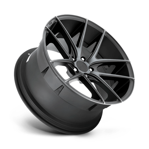Niche 1PC M130188065+40 M130 18X8 5X4.5 MT-BLK-DDT 40MM - Truck Part Superstore
