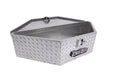 Dee Zee DZ92716 Specialty Series Triangle Trailer Tool Box; 45 Degree; Brite-Tread Aluminum; - Truck Part Superstore