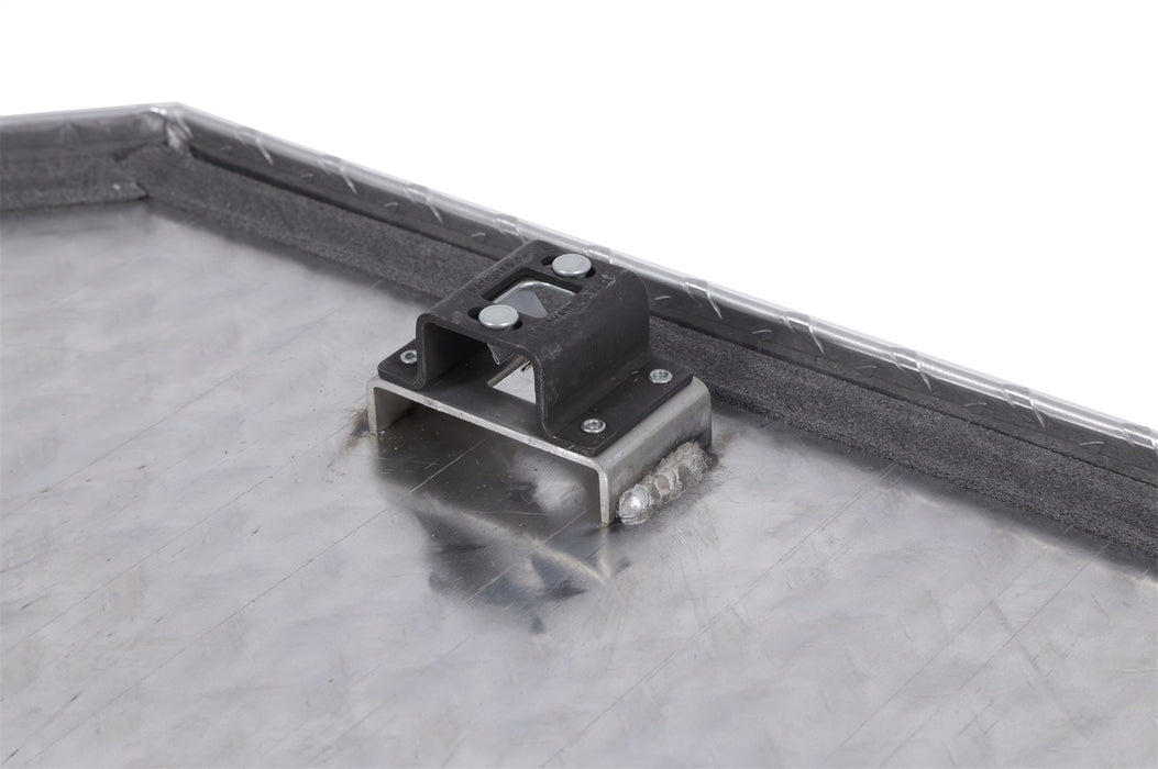 Dee Zee DZ92716 Specialty Series Triangle Trailer Tool Box; 45 Degree; Brite-Tread Aluminum; - Truck Part Superstore