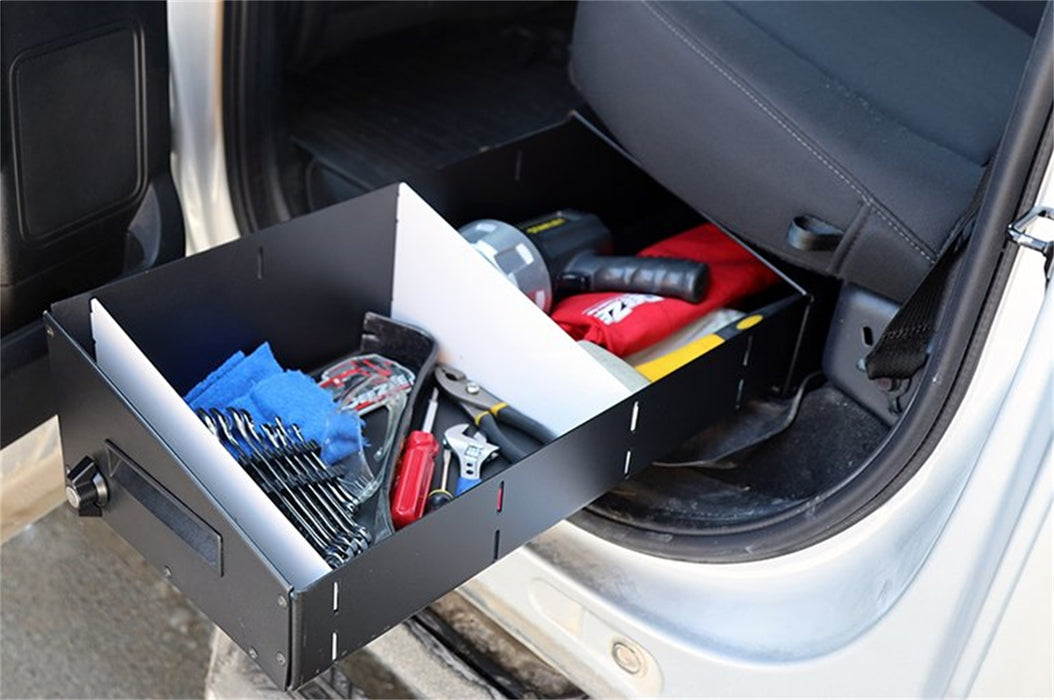 Dee Zee DZ700 Specialty Series Under Seat Drawer Tool Box; Powder Coat Finish; - Truck Part Superstore