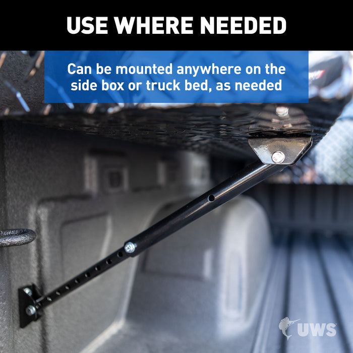 UWS TBSM-MK2 UWS TBSM-MK2 Space-Saving Adjustable Universal Legs for Truck Side Boxes - Truck Part Superstore