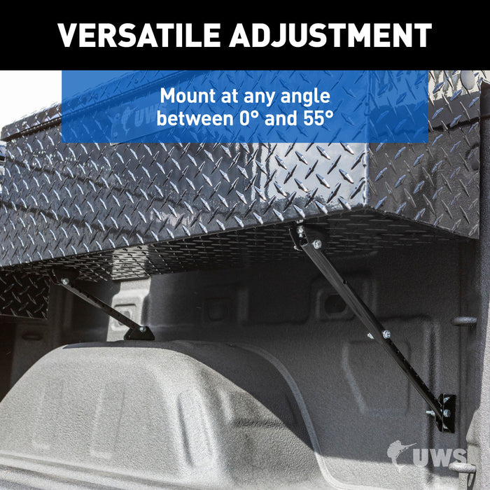 UWS TBSM-MK2 UWS TBSM-MK2 Space-Saving Adjustable Universal Legs for Truck Side Boxes - Truck Part Superstore