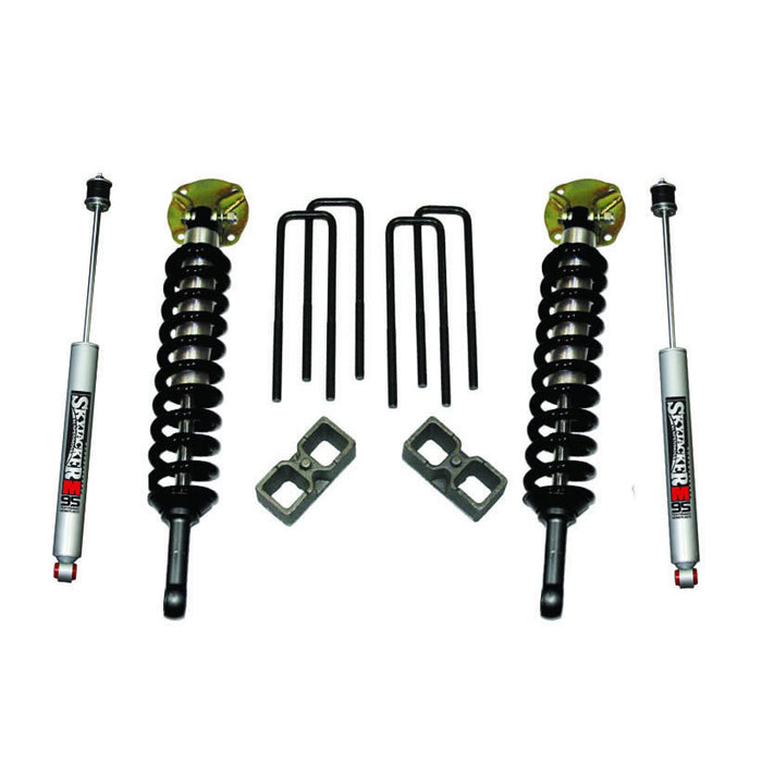 Skyjacker TC530BM Suspension Lift Kit w/Shock 3 Inch Lift 05-15 Toyota Tacoma Incl. Front Coil-Over Shocks Front Coil Spring Coil-Over Shock Brackets Rear Coil Spring Rear Sway Bar Links Rear M95 Monotube Shock Skyjacker - Truck Part Superstore