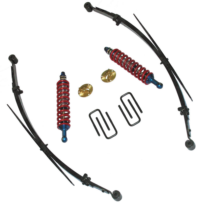 Skyjacker TC530KS Tacoma Lift Kit 2.5-3 Inch Lift 05-15 Tacoma Includes Rear Springs Coilovers Upper Shock Mount Sway Bar Lowering Block U Bolt Skyjacker - Truck Part Superstore
