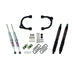 Skyjacker TC530STUB 3in. Upper A-Arm; Performance Strut; Rear Blocks/Black MAX Shocks - Truck Part Superstore