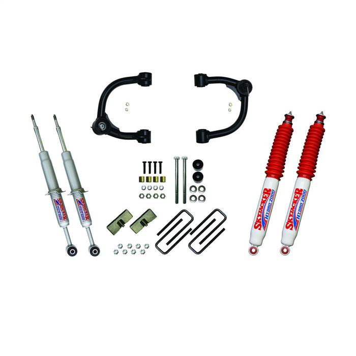 Skyjacker TC530STUH 3in. Upper A-Arm; Performance Strut; Rear Blocks/Hydro Shocks - Truck Part Superstore