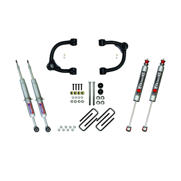 Skyjacker TC530STUMS 3in. Upper A-Arm; Performance Strut; Rear Leaf Springs/M95 Monotube Shocks - Truck Part Superstore