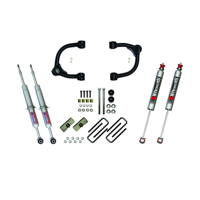 Skyjacker TC530STUM 3in. Upper A-Arm; Performance Strut; Rear Blocks/M95 MoNotube Shocks - Truck Part Superstore